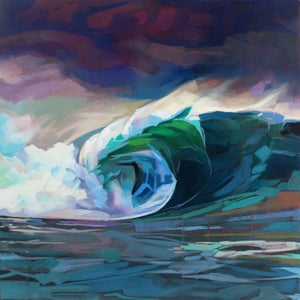 Wave Paintings - Contemporary art from Ireland. Paintings & prints by Irish seascape & landscape artist Kevin Lowery.