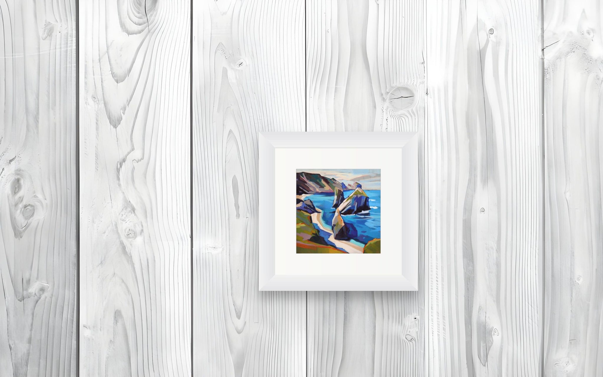 Glenlough Bay - Framed Mini Print
