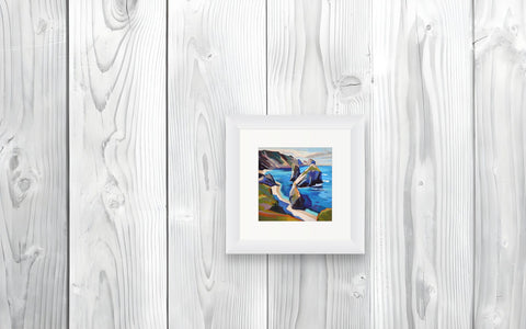 Glenlough Bay - Framed Mini Print
