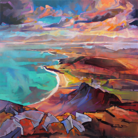 View from Slievemore, Achill - Limited Edition Print